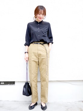 「アイテム（ピアス（両耳用））」を使った、金子三記(miki)さん（レディース・170cm・40代）の夏コーディネート