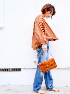 「アイテム（ピアス（両耳用））」を使った、金子三記(miki)さん（レディース・170cm・40代）の夏コーディネート
