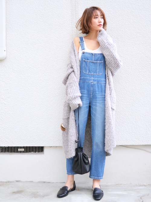 かわりデザイン King Kong イタリー製 カーディガン 後ろ丈ロング 紺 お手頃価格 Kong