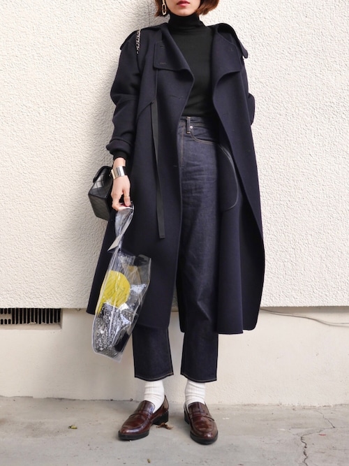 LE CIEL BLEU（ルシェルブルー）の「ハンサムラップトレンチコート