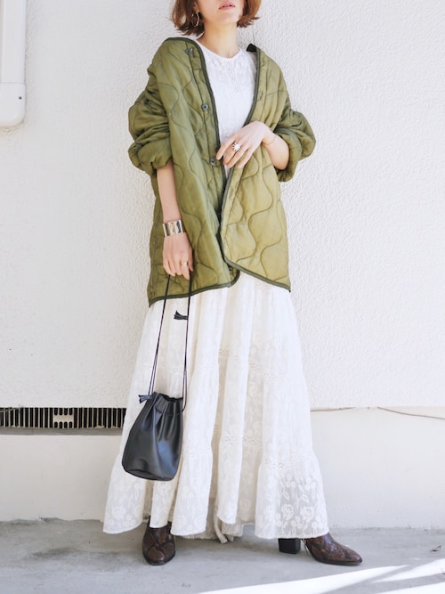 金子三記 Miki Zaraのワンピースを使ったコーディネート Wear