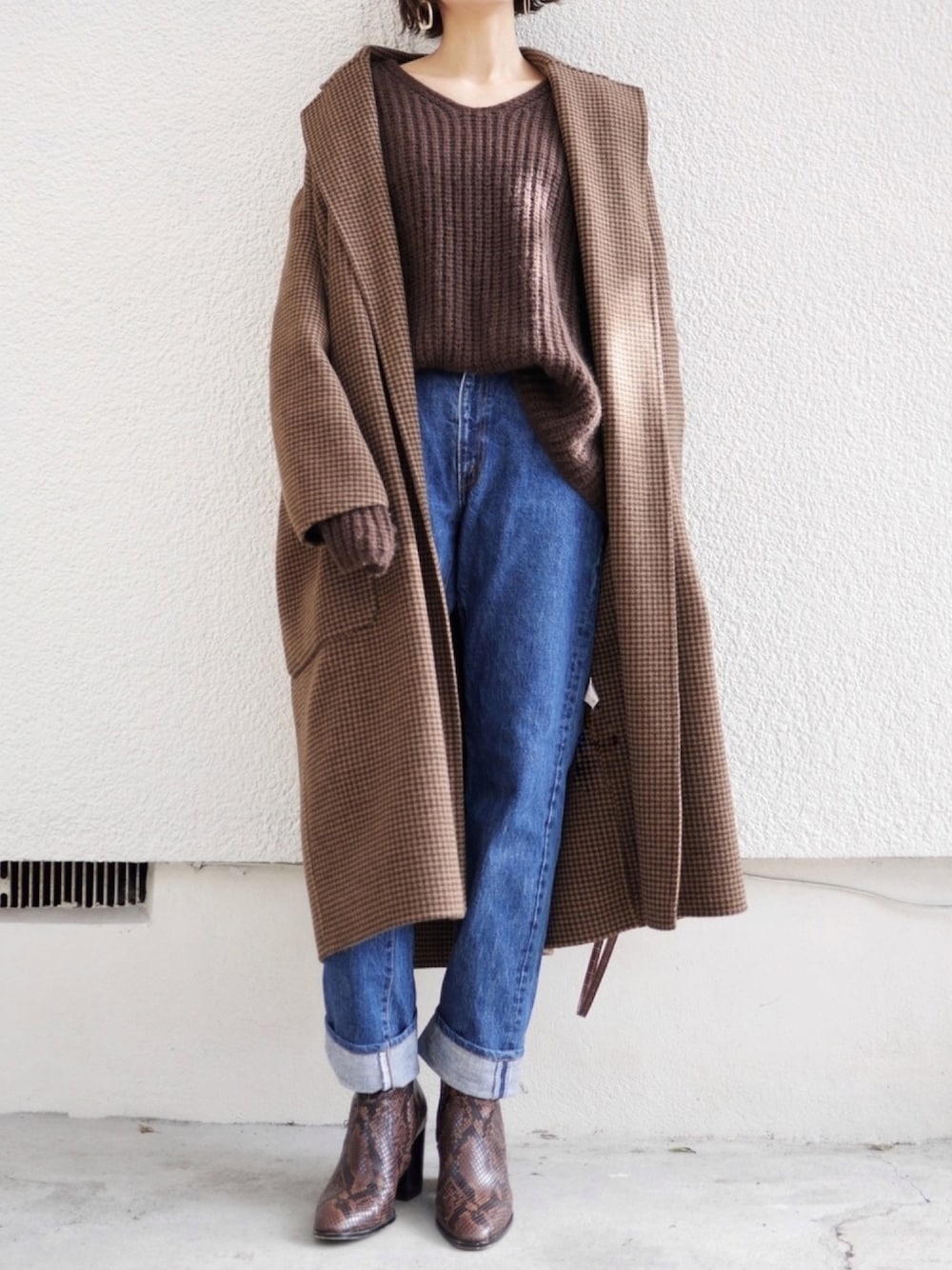 CANAL JEAN（キャナルジーン）の「via j(ヴィアジェイ) アゼ編みV
