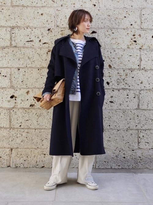 LE CIEL BLEU(ルシェルブルー)の「ハンサムラップトレンチコート LE CIEL BLEU(ルシェルブルー)の「ハンサムラップトレンチコート