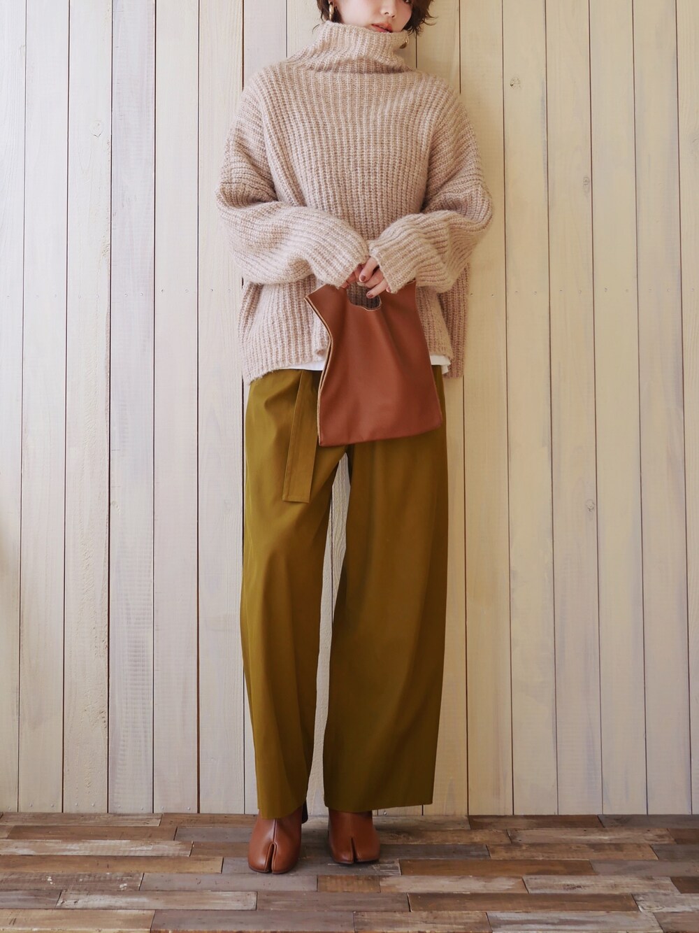CANAL JEAN（キャナルジーン）の「via j(ヴィアジェイ) アゼハイネック