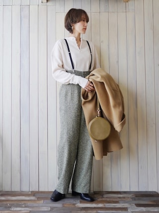 N.O.R.C by the line（ノークバイザライン）の「ウールリバーショール