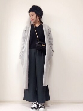 emineoさん（レディース・151cm）の冬コーディネート