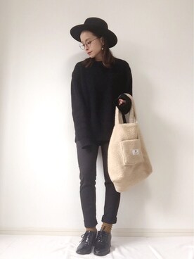 emineoさん（レディース・151cm）の冬コーディネート