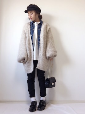 emineoさん（レディース・151cm）の冬コーディネート