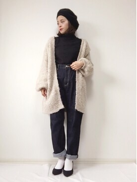 emineoさん（レディース・151cm）の冬コーディネート