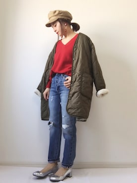 emineoさん(レディース・151cm)の冬コーディネート