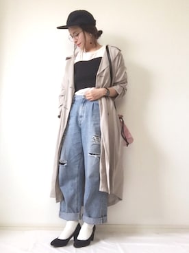 emineoさん(レディース・151cm)の春コーディネート