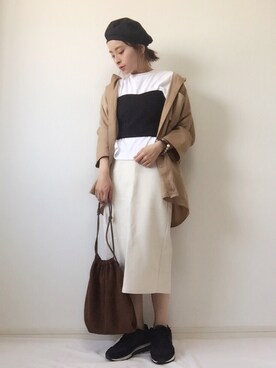 emineoさん（レディース・151cm）の春コーディネート