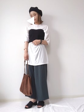 emineoさん（レディース・151cm）の夏コーディネート