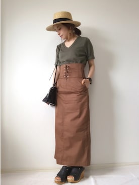 emineoさん（レディース・151cm）の夏コーディネート