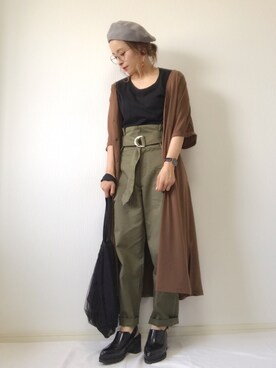 emineoさん（レディース・151cm）の秋コーディネート