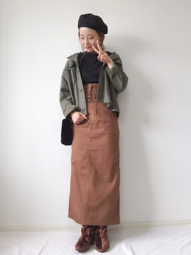 emineoさん（レディース・151cm）の秋コーディネート