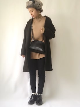 emineoさん（レディース・151cm）の冬コーディネート
