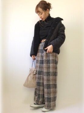 emineoさん（レディース・151cm）の冬コーディネート