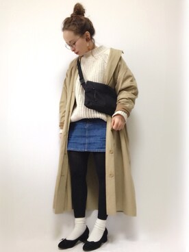 emineoさん（レディース・151cm）の冬コーディネート