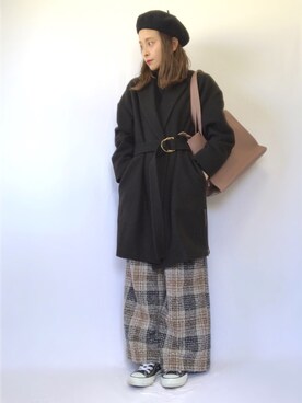 emineoさん（レディース・151cm）の冬コーディネート