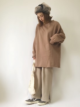 emineoさん（レディース・151cm）の冬コーディネート