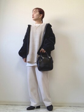 「tiptop」｜emineoさん（レディース・151cm）の冬コーディネート