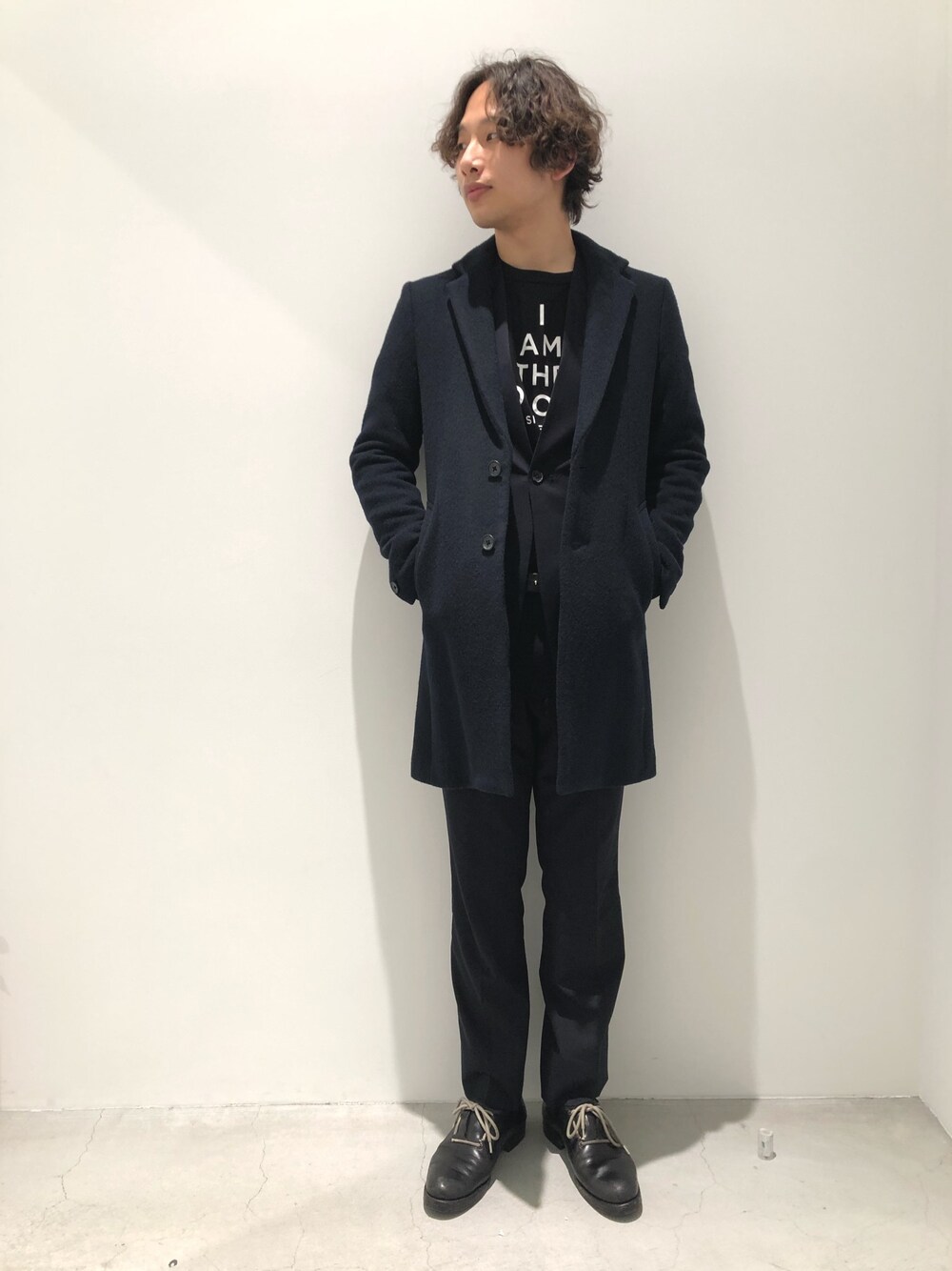 STUDIOUS】カルディナメルトンスリムチェスターコートを使った