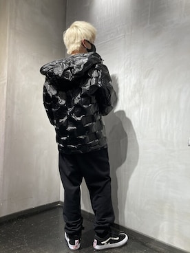 「muta（ムータ）のアイテム（ブルゾン）」を使った、utaさん（メンズ・168cm）の冬コーディネート