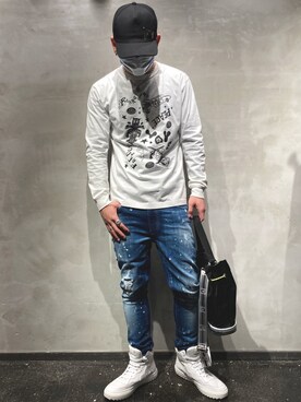 utaさん（メンズ・168cm）の春コーディネート