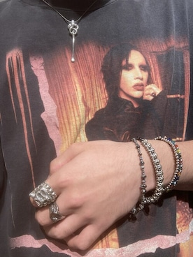 「ジュエリー」｜utaさん（メンズ・168cm）の春コーディネート