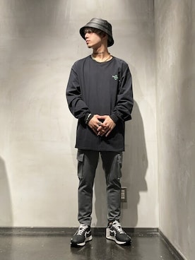 「IN GOLD WE TRUST（インゴールドウィートラスト）のアイテム（アクセサリー）」を使った、utaさん（メンズ・168cm）の冬コーディネート