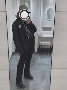 「STUSSY（ステューシー）のアイテム（ナイロンジャケット）」を使った、おもち☃️さん（レディース・162cm）の春コーディネート