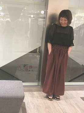 sanako_yoshidaさん（レディース・157cm）の夏コーディネート