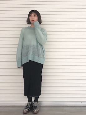 sanako_yoshidaさん（レディース・157cm）の冬コーディネート