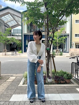 「mystic（ミスティック）のアイテム（タンクトップ）」を使った、sanako_yoshidaさん（レディース・157cm）の春コーディネート