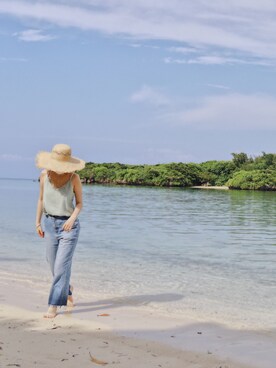 「fifth（フィフス）のアイテム（キャミソール）」を使った、Kanaさん（レディース・165cm）の秋コーディネート