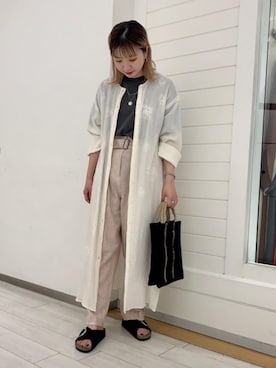 福井(fukui)さん(レディース・159cm)の春コーディネート