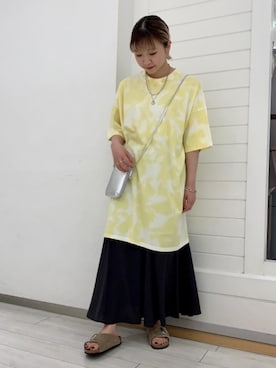 「RECOMMEND  ITEM STYLING」｜「アイテム（財布/小物）」を使った、福井（fukui）さん（レディース・159cm）の春コーディネート