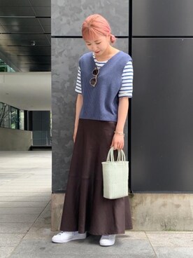 福井（fukui）さん（レディース・159cm）の春コーディネート