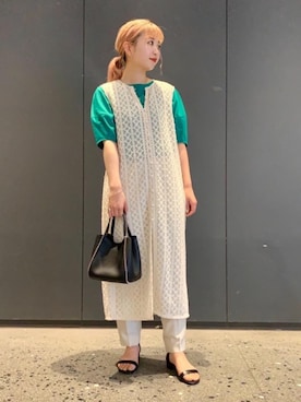 福井（fukui）さん（レディース・159cm）の夏コーディネート