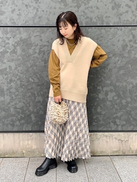 福井（fukui）さん（レディース・159cm）の秋コーディネート