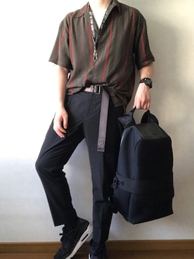 「A.P.C.（アーペーセー）のアイテム（その他）」を使った、moritaiさん（メンズ・168cm）の春コーディネート