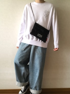 「CONVERSE（コンバース）のconverse（コンバース） ALL STAR OX（オールスターOX）（スニーカー）」を使った、moritaiさん（メンズ・168cm）の春コーディネート