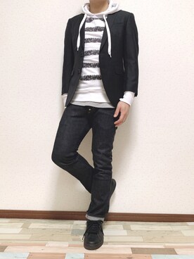 ジャイさん（メンズ・160cm）の春コーディネート