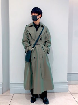 PUBLIC TOKYO(パブリックトウキョウ)の「ハイクラストレンチコート ...