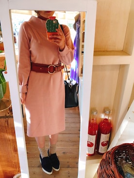 かんみさん（レディース・163cm）の冬コーディネート