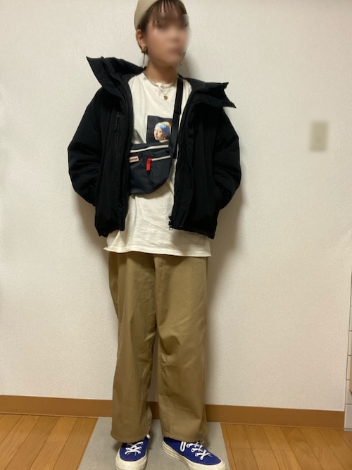 かんみさんのボディバッグ ウエストポーチを使ったコーディネート Zozotown