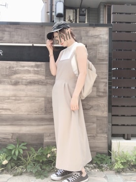 「SPICA（スピカ）のアイテム」を使った、しいこさん（レディース・156cm）の夏コーディネート