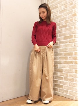 mmtsさん（レディース・157cm）の冬コーディネート