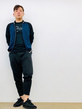 「JUNYA WATANABE MAN（ジュンヤワタナベマン）のアイテム（ニット/セーター）」を使った、yasuさん（メンズ・174cm）の春コーディネート